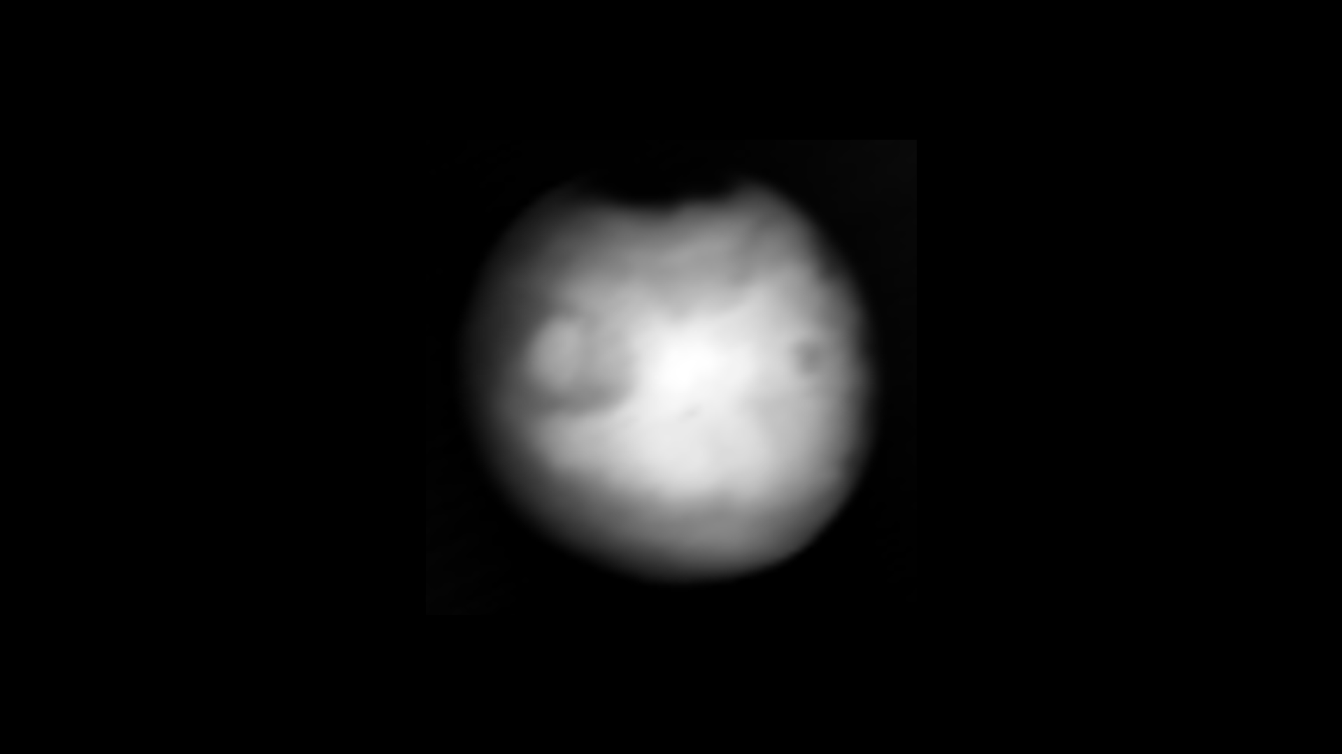 Un fantôme ? Non, voici Mars vue par l'imageur thermique qu'Europa Clipper. © Nasa, JPL-Caltech, ASU
